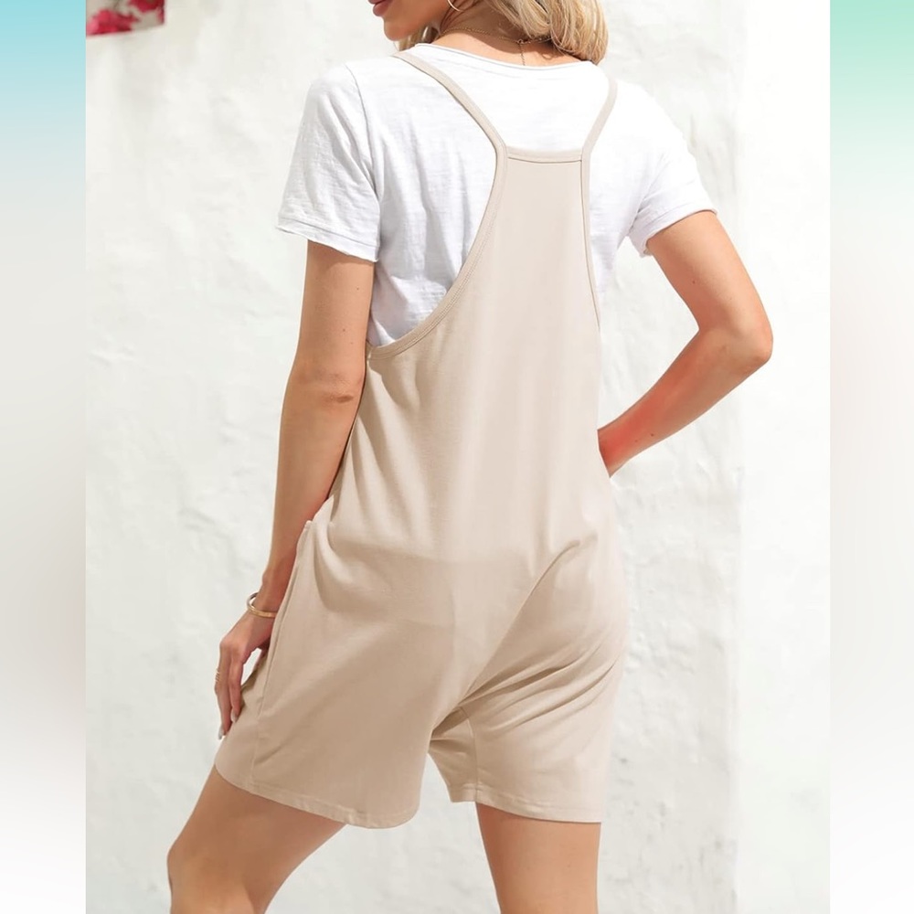 Tan Romper - Picture 2 of 2
